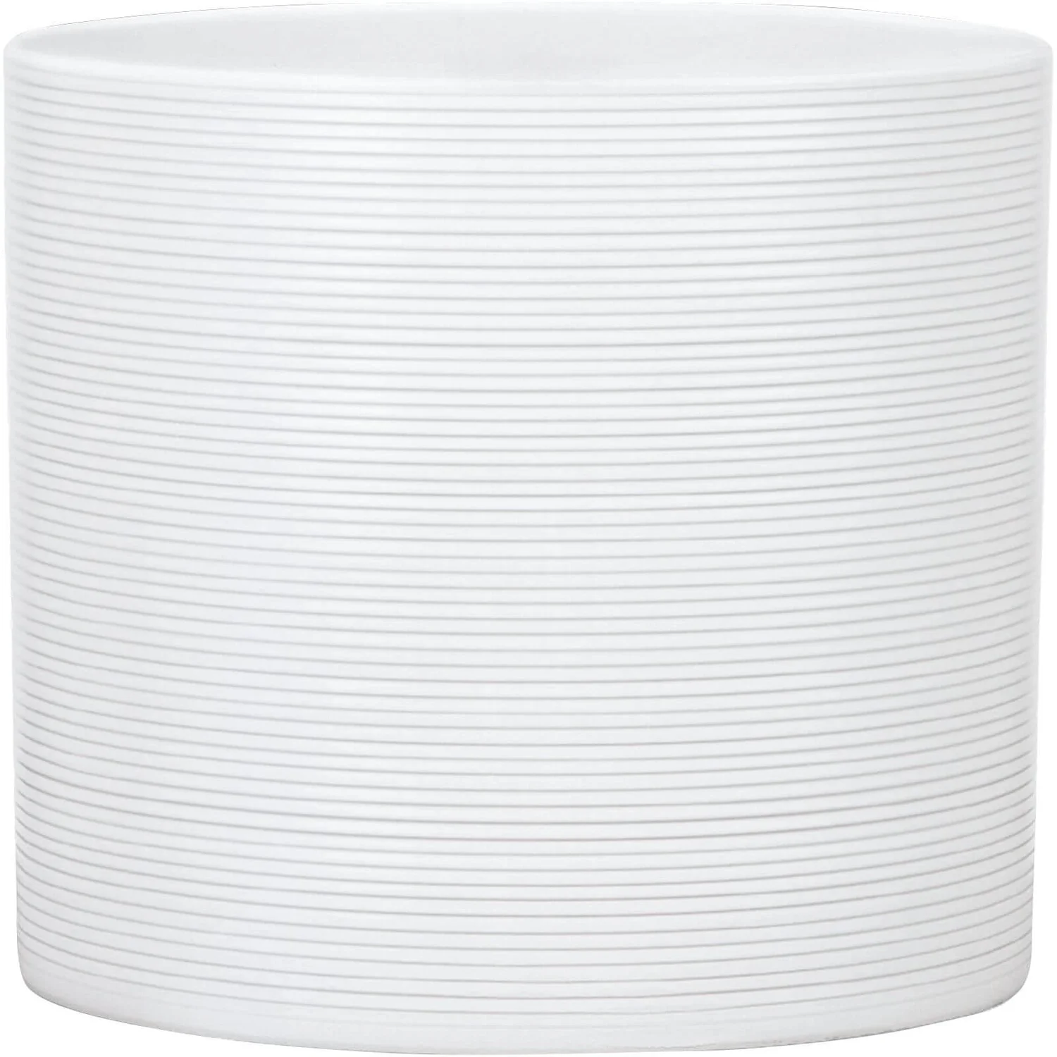 White Plant Pot - 16cm 1 White Plant Pot - 16cm