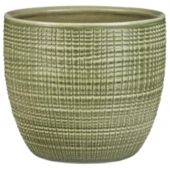 Mint Green Plant Pot - 16cm
