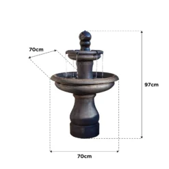 Stylish Fountains Simplicity Water Feature 13 Stylish Fountains Simplicity Water Feature -Flowerpot Specialty Store 12825372 5375046192713706