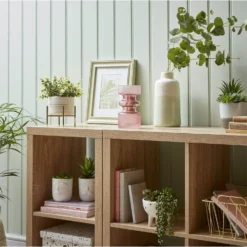 Potted Plant - White With Gold Legs -Flowerpot Specialty Store 12833690 7984833193403049