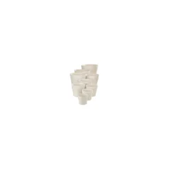 White Plant Pot - 17cm 5 White Plant Pot - 17cm -Flowerpot Specialty Store 12836465 1464832982742482