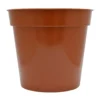 Flower Pot In Orange - 20cm