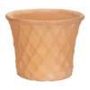 Terracotta Lattice Cone Plant Pot - 49cm