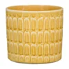 Scheurich Elna Yellow Ceramic Pot - 16cm