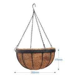 Saxon Hanging Basket - 14 Inch 8 Saxon Hanging Basket - 14 Inch -Flowerpot Specialty Store 12940767 1764906244395998