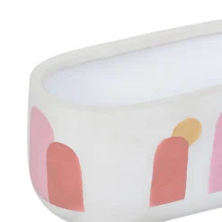 Modern Ceramic Long Oval Planter -Flowerpot Specialty Store 13050708 1874935273576612