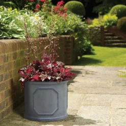 Mayfair Lead Cylinder Plant Pot - 38cm -Flowerpot Specialty Store 13176813 1224943628136062