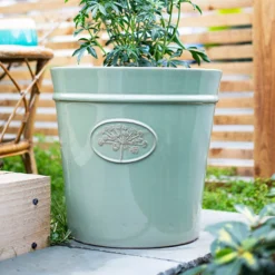 Country Living Heritage Sage Cone Pot - 33cm -Flowerpot Specialty Store 13188755 1264933183290201