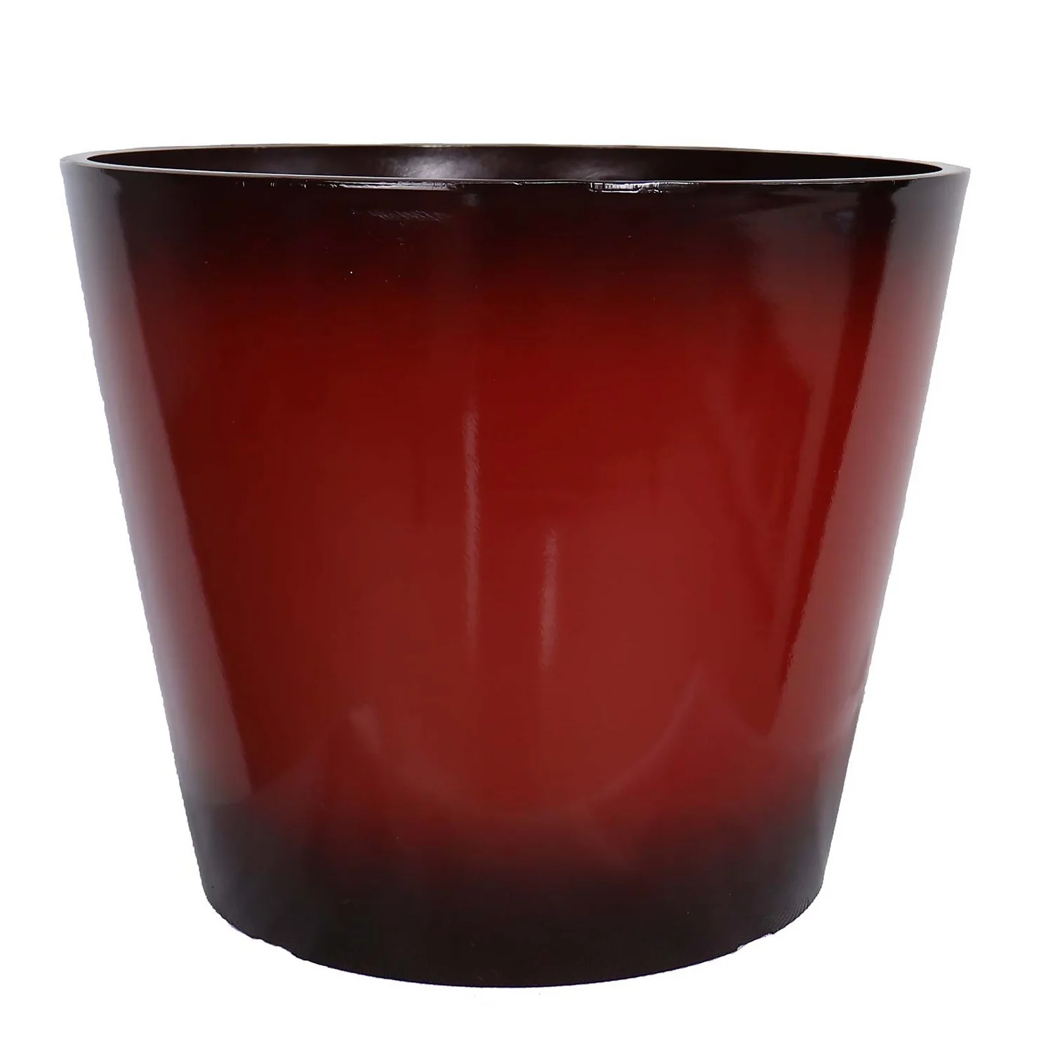 Glazed Finish Red Planter - 50cm 1 Glazed Finish Red Planter - 50cm