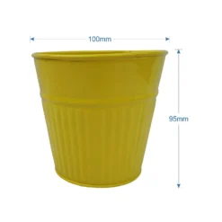 Ribbed Planter (3 Colour Mix) - 10cm -Flowerpot Specialty Store 13193952 1784933495956372