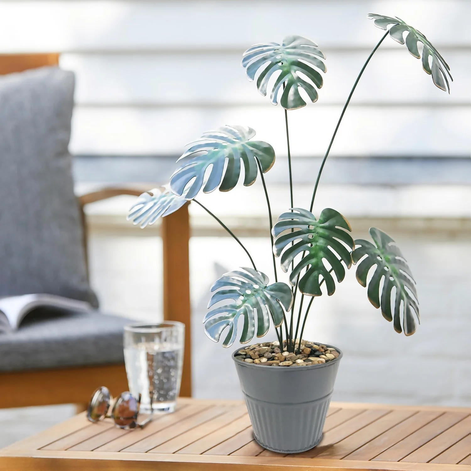 Ribbed Planter (3 Colour Mix) - 12cm 8 Ribbed Planter (3 Colour Mix) - 12cm - Image 8