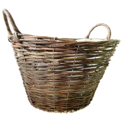 Natural Weave Round Garden Planter 40cm