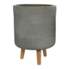 Liam Round Planter On 3 Legs - Large