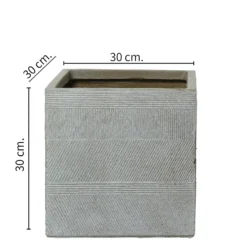 Liam Square Planter - Medium -Flowerpot Specialty Store 13222481 6014934510693553