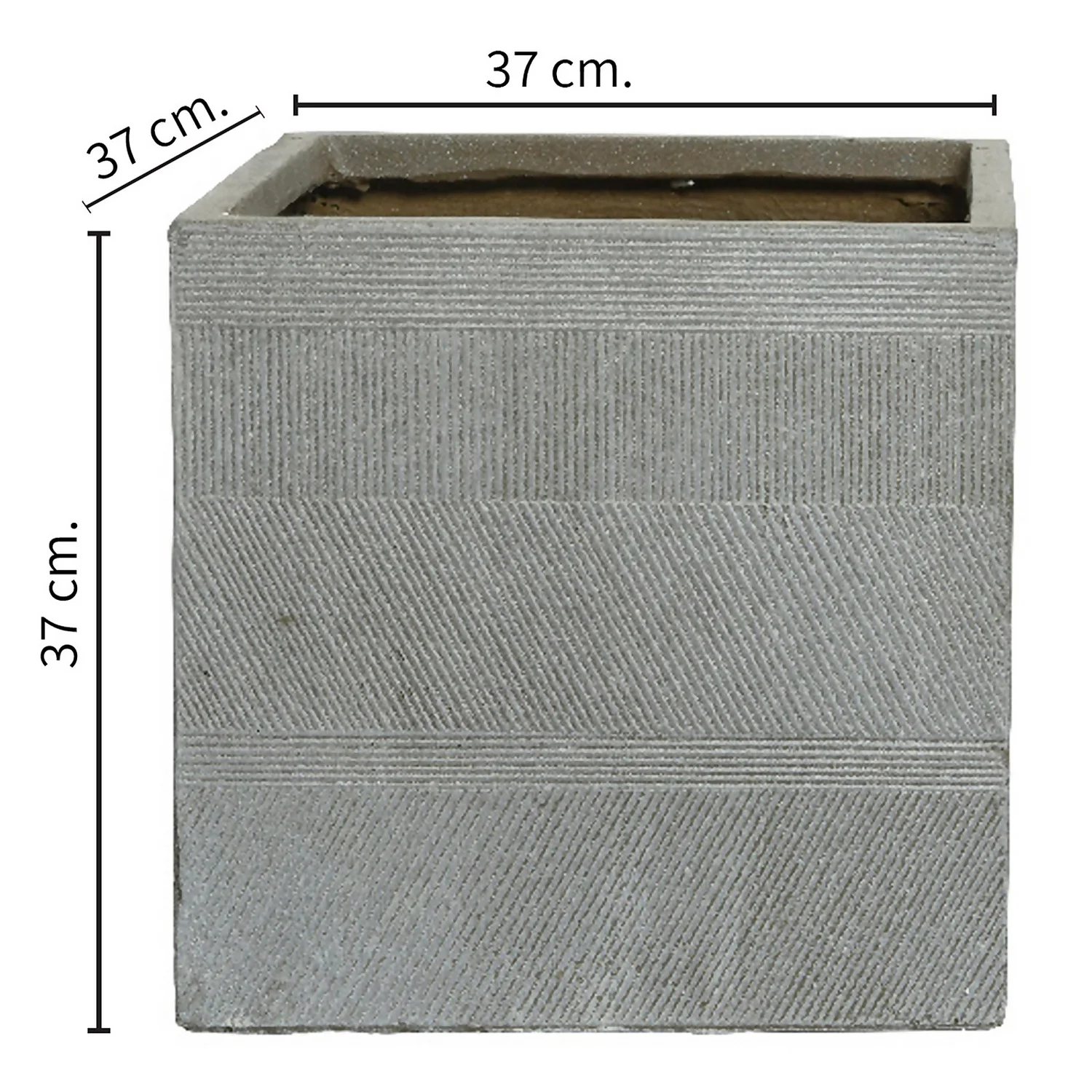 Liam Square Planter - Large 5 Liam Square Planter - Large - Image 5