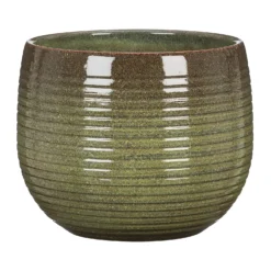 Jungle Green Plant Pot - 18cm