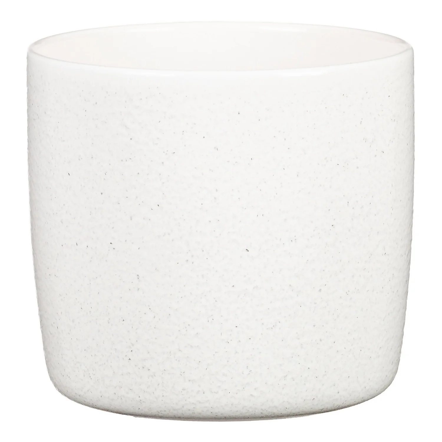 Perla White Plant Pot - 24cm 1 Perla White Plant Pot - 24cm