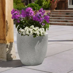 Sierra Grey Egg Planter - 25cm 3 Sierra Grey Egg Planter - 25cm -Flowerpot Specialty Store 13441297 2054940538985611