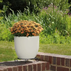 Glazed Cream Heritage Egg Pot - 32cm -Flowerpot Specialty Store 13441304 1044933184488176