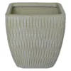 House Beautiful Roma Weave Square Pot Sand - 44cm