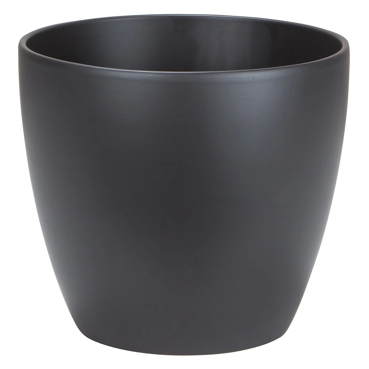 Black Anthracite Indoor Plant Pot - 33cm 1 Black Anthracite Indoor Plant Pot - 33cm