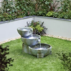 Stylish Fountain Oasis Water Feature With LEDs 10 Stylish Fountain Oasis Water Feature With LEDs -Flowerpot Specialty Store 13846043 1974962028214646