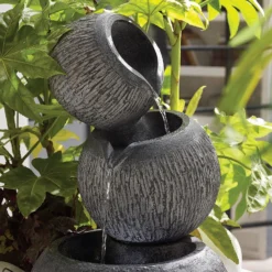 Stylish Fountain Illusion Falls Water Feature With LEDs -Flowerpot Specialty Store 13846045 2004962027646098