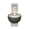Stylish Fountain Solitary Pour Water Feature With LEDs