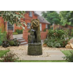 Stylish Fountain Enchanted Well Water Feature With LEDs 8 Stylish Fountain Enchanted Well Water Feature With LEDs -Flowerpot Specialty Store 13846056 8644962027612351