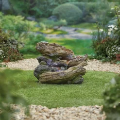 Stylish Fountain Bubbling Brook Water Feature With LEDs 8 Stylish Fountain Bubbling Brook Water Feature With LEDs -Flowerpot Specialty Store 13846059 1994962028178382