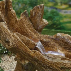 Stylish Fountain Knotted Willow Falls Water Feature With LEDs 8 Stylish Fountain Knotted Willow Falls Water Feature With LEDs -Flowerpot Specialty Store 13846064 1284962028036575
