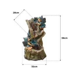 Stylish Fountain Spellbound Water Feature With LEDs 5 Stylish Fountain Spellbound Water Feature With LEDs -Flowerpot Specialty Store 13846074 1034978880968530