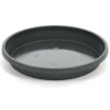 Black Plant Saucer - 36cm