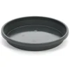 Black Plant Saucer - 24cm