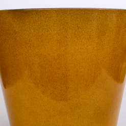 Glazed Finish Planter Mustard 40cm 8 Glazed Finish Planter Mustard 40cm -Flowerpot Specialty Store 13928632 9765001956051199