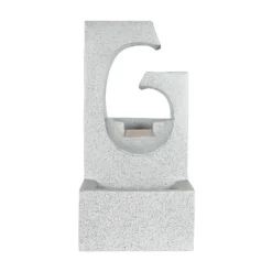 Stylish Fountain Ango Falls Garden Water Feature With LEDs -Flowerpot Specialty Store 13947169 8335005844564823