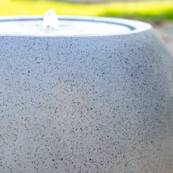 Stylish Fountain Nara Ripple Garden Water Feature With LEDs -Flowerpot Specialty Store 13947171 3985005844907102