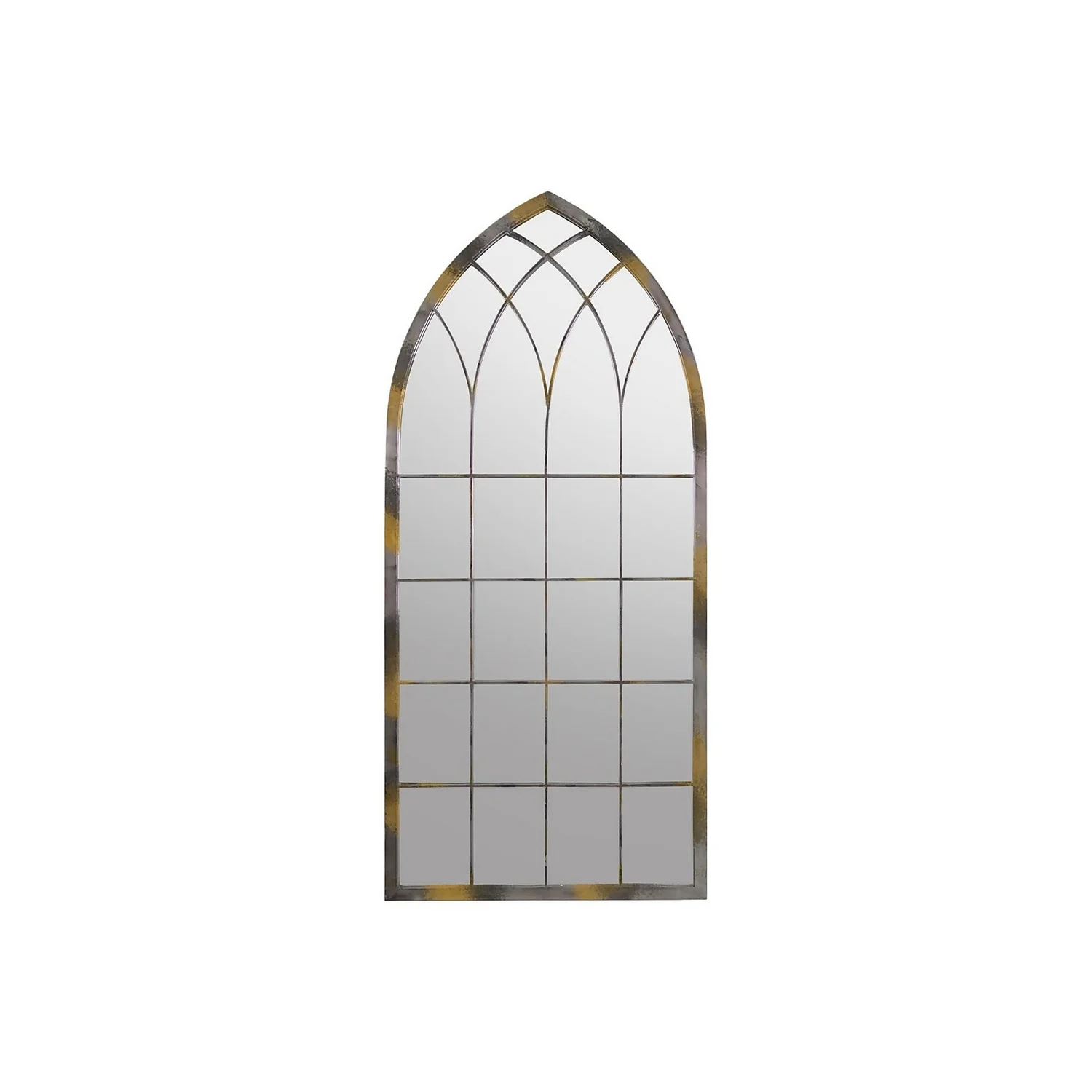 MirrorOutlet Rose Garden Rustic Arch Extra Large Metal Garden Mirror - 161x72cm 2 MirrorOutlet Rose Garden Rustic Arch Extra Large Metal Garden Mirror - 161x72cm - Image 2