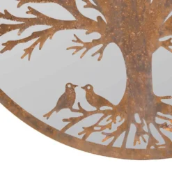 MirrorOutlet Birds Round Circular Garden Mirror - 100cm 5 MirrorOutlet Birds Round Circular Garden Mirror - 100cm -Flowerpot Specialty Store 13950586 1054987139352054