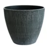 Grey Bark Planter - 23cm