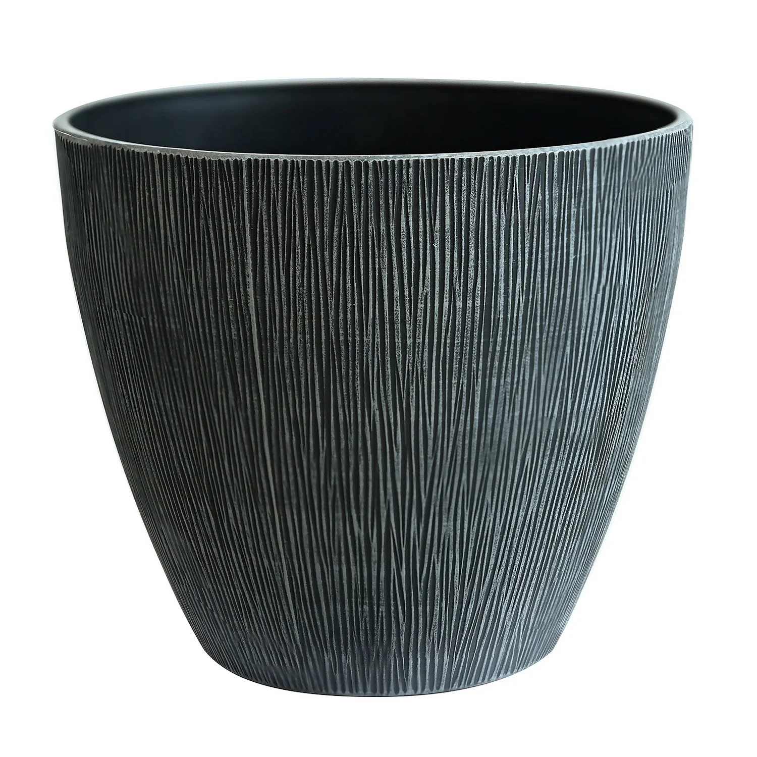 Grey Bark Planter - 38cm 1 Grey Bark Planter - 38cm