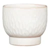 Scheurich Opale Hammered White Indoor Pot - 15cm