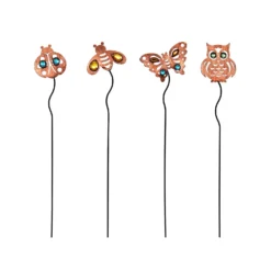 Homebase Stake Ornament - Copper Effect -Flowerpot Specialty Store 13955516 8345014596880500