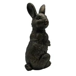 Bronze Look Rabbit Garden Ornament -Flowerpot Specialty Store 13965950 1795014597090617