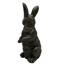 Bronze Look Rabbit Garden Ornament -Flowerpot Specialty Store 13965950 8445014596830457