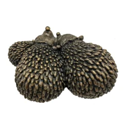 Bronze Look Hedgehog Family Garden Ornament -Flowerpot Specialty Store 13965951 1175014596849216
