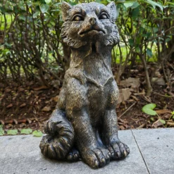 Bronze Look Fox Garden Ornament -Flowerpot Specialty Store 13965952 4945014596616911