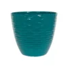 Wave Pot Teal - 33cm
