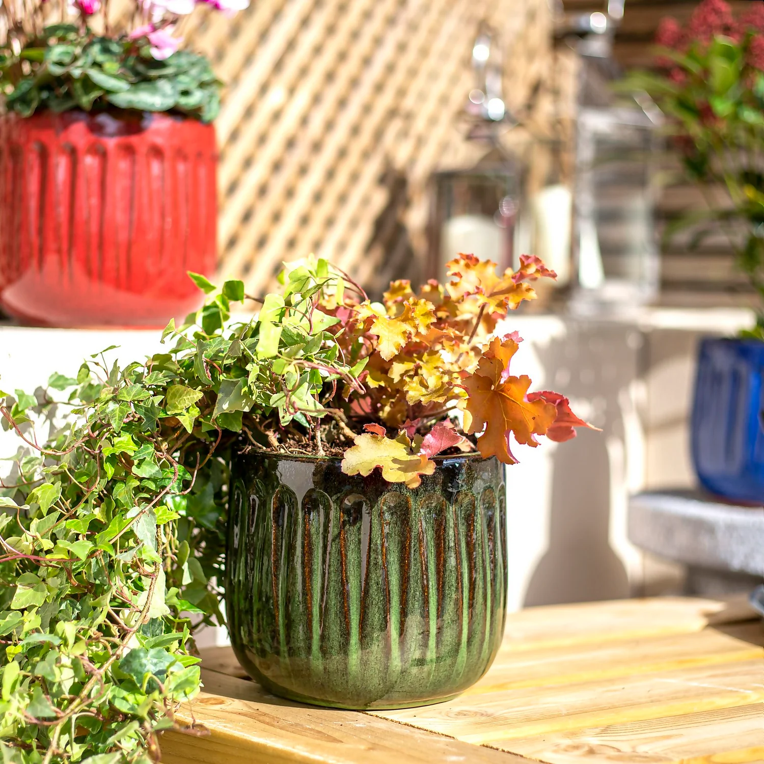 Chiswick Running Pot Green - 38cm 2 Chiswick Running Pot Green - 38cm - Image 2