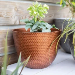Suva Hammered Pot Copper - 38cm 9 Suva Hammered Pot Copper - 38cm -Flowerpot Specialty Store 13973653 2035011805987649